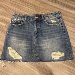 Zara Denim Skirt M